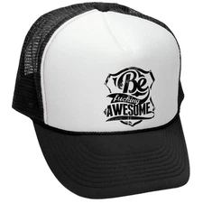 Be F--king Awesome Adjustable Snapback Trucker Hat - Mesh Cap