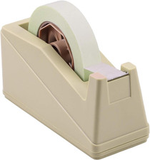 Desktop Tape Dispenser Holder with Large 3 Inch Core for Masking, Heat
