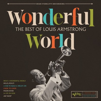 Louis Armstrong Wonderful World: The Best of Louis Armstrong (Vinyl) 12'' Album