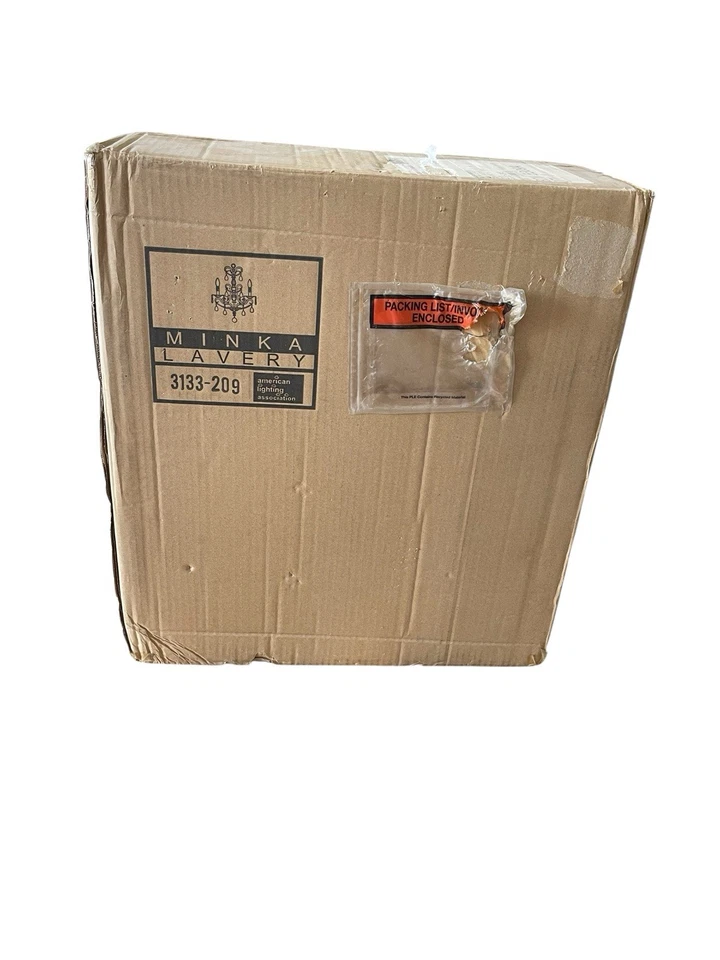 Minka Lighting 3133-209 Luxury Chandelier Distressed Bronze - Image 4 of 4