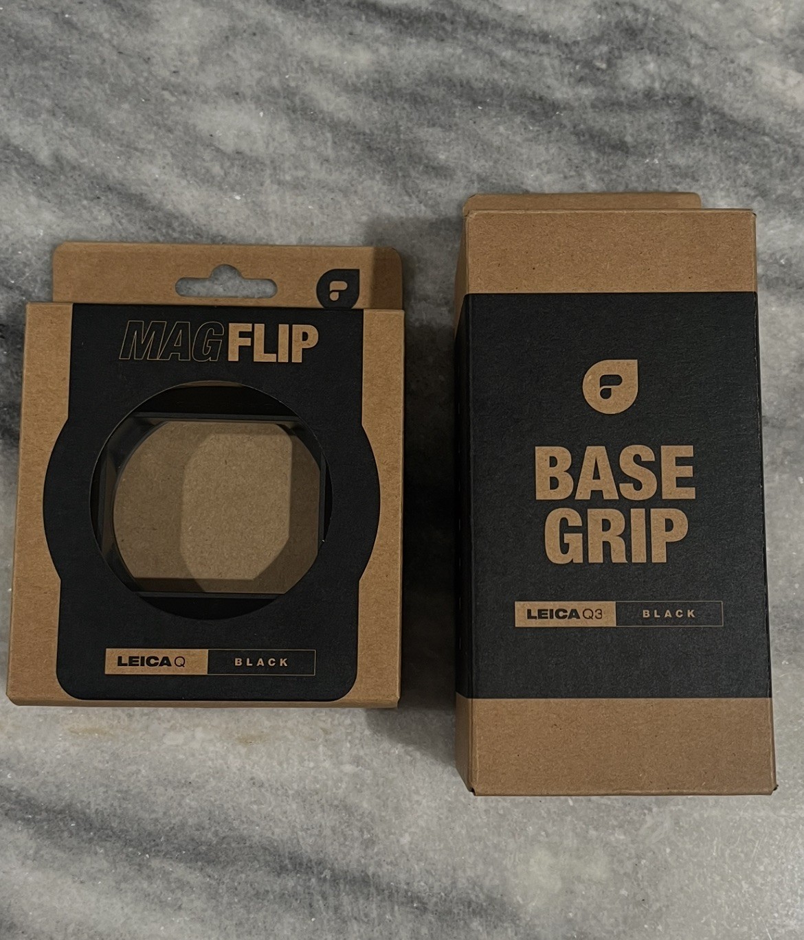 PolarPro LeicaQ3 Base Grip/Magflip Hood/ Black For Leica