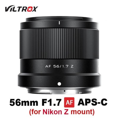 VILTROX 56mm F1.7 APS-C Autofokus Standard Prime Objektiv für Nikon Z-Mount