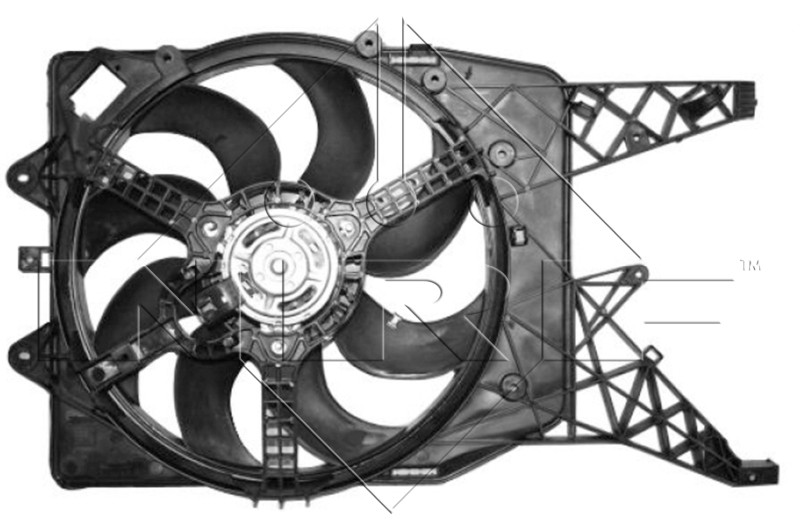 NRF 47689 Fan, radiator for OPEL,VAUXHALL