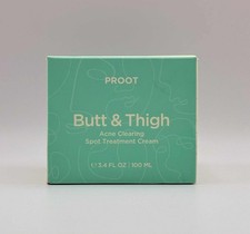 New Proot Butt  Thigh Acne Clearing Spot Treatment Cream 3.4 fl oz