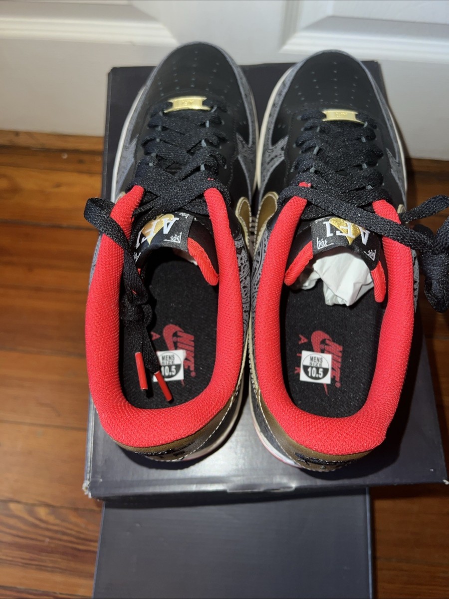 Nike Air Force 1 07 LX King & Queen Spades Black DJ5184-001 Men's
