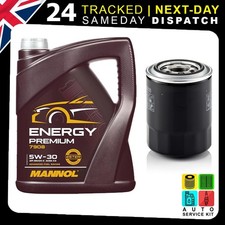 KIT DE SERVICIO PARA HYUNDAI H100 H350 KIA CARNIVAL SORENTO | ACEITE Y FILTRO 5W-30 5L