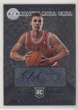 2013 Totally Certified Rookie Roll Call Signatures Silver Erik Murphy Auto no9