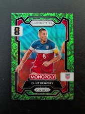 Clint Dempsey 2026 Panini Prizm Monopoly FIFA World Cup #51 green wave USMNT