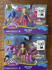 POLLY POCKET Vintage 2006 Quik Clik Car Cool Friends, POLLY KERSTIE NEW
