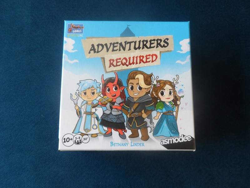 Adventurers Required Boardgame By Lookout Games BNIB