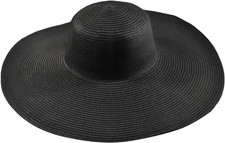 Women Wide Brim Straw Hat Travel Foldable Cap Sun Hat Summer Beach Sun Hat Holid