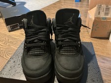 Nike Air Jordan 4 Retro Black Cat Youth Size 4.5y Ib4171-010 Used With Box 2025 Nike Air Jordan 4 Retro Black Cat Youth Size 4.5y Ib4171-010 Used With Box 2025