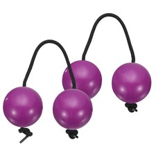 2Pcs Kashaka Shaker Instrument for Parties Performances, Purple