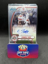 2024 Bowman U Chrome - Chrome Prospect Autographs Carnell Tate  1st Auto