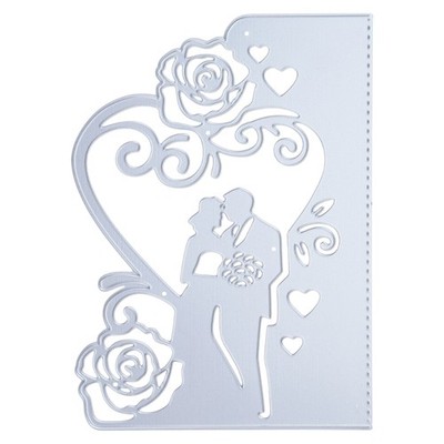 Wedding Invitation Metal Cutting Dies DIY Craft Carbon Steel Embossing Template