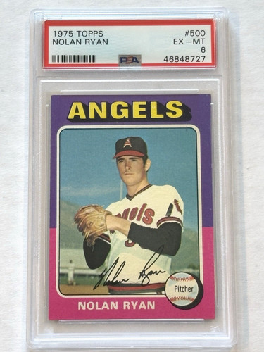 1975 Topps Nolan Ryan #500 PSA 6 EX-MT
