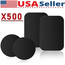 Metal Plates Adhesive Sticker Replace For Magnetic Car Mount Phone Holder LOT