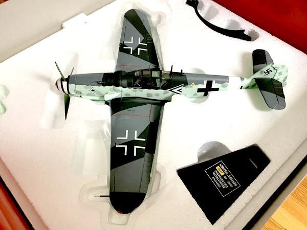 Corgi AA34902 1/32 Messerschmitt Bf109G Black Chevron w/ COA - Ships USA - Image 3 of 4