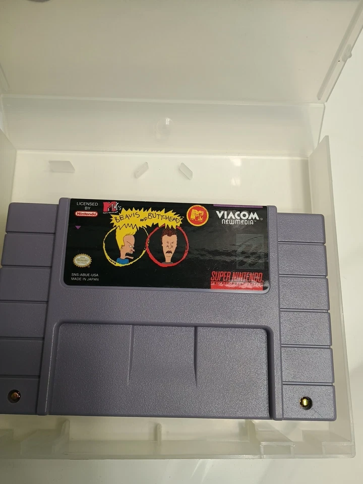 Beavis and Butt-Head Super Nintendo SNES Original Authentic Vintage Tested! - Image 3 of 4