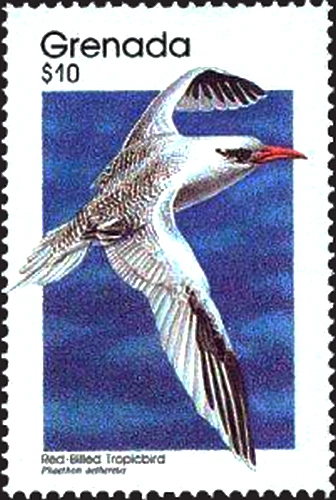 Timbre Oiseaux Grenade 1837 ** (72219ER) - cote : 12 € - Photo 1/1