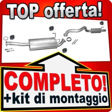 Scarico Completo per TOYOTA LAND CRUISER (J9) 3.4 24V V6 Marmitta