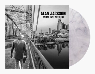 Alan Jackson - Where Have You Gone - Black and White Swirl Vinyl Record NEW