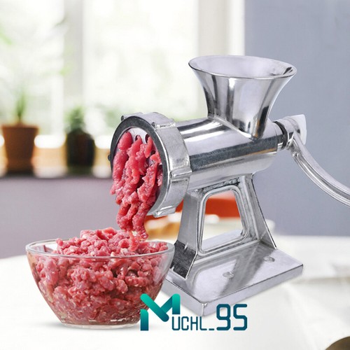 Table Manual Meat Grinder Mincer Stuffer Sausage Pasta Filler Maker Machine - Picture 2 of 16