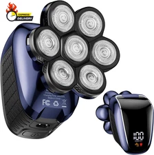 Head Shaver 7D,  Upgrade Head Shavers for Bald Men, Head Electric Razor with Nos