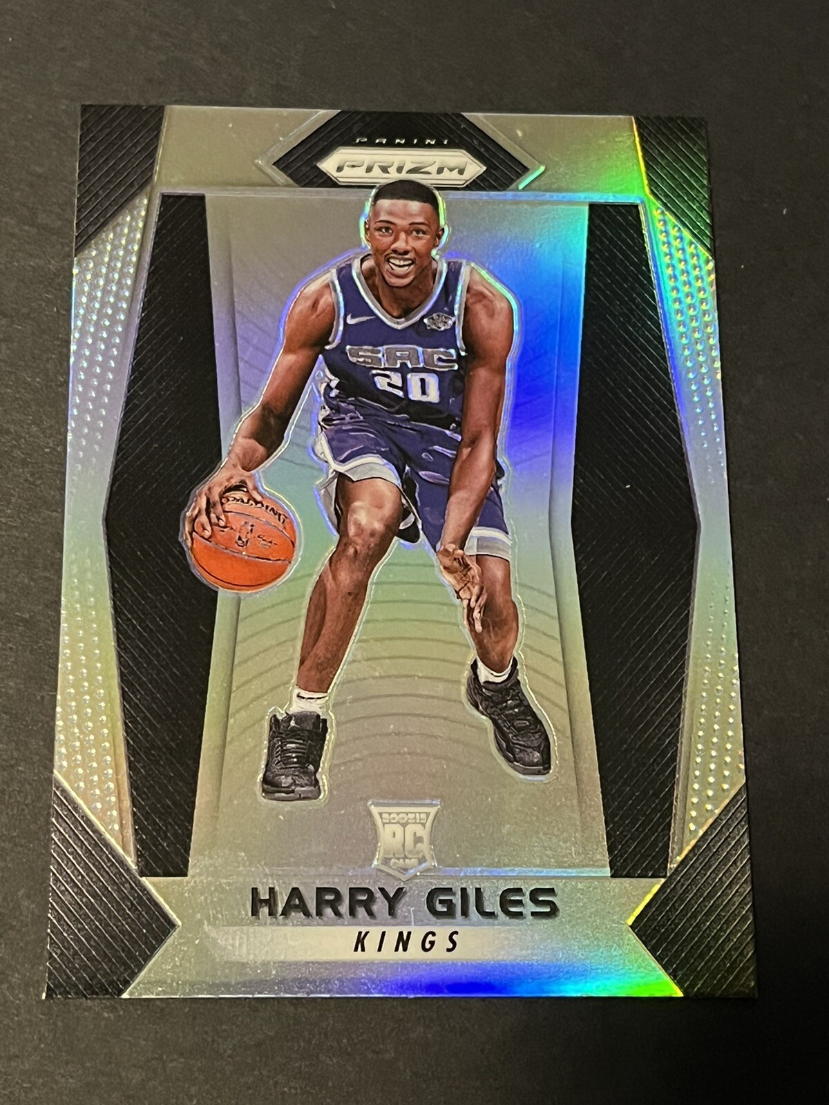 HARRY GILES 2017-18 PANINI PRIZM SILVER PRIZMS SSP ROOKIE RC #28