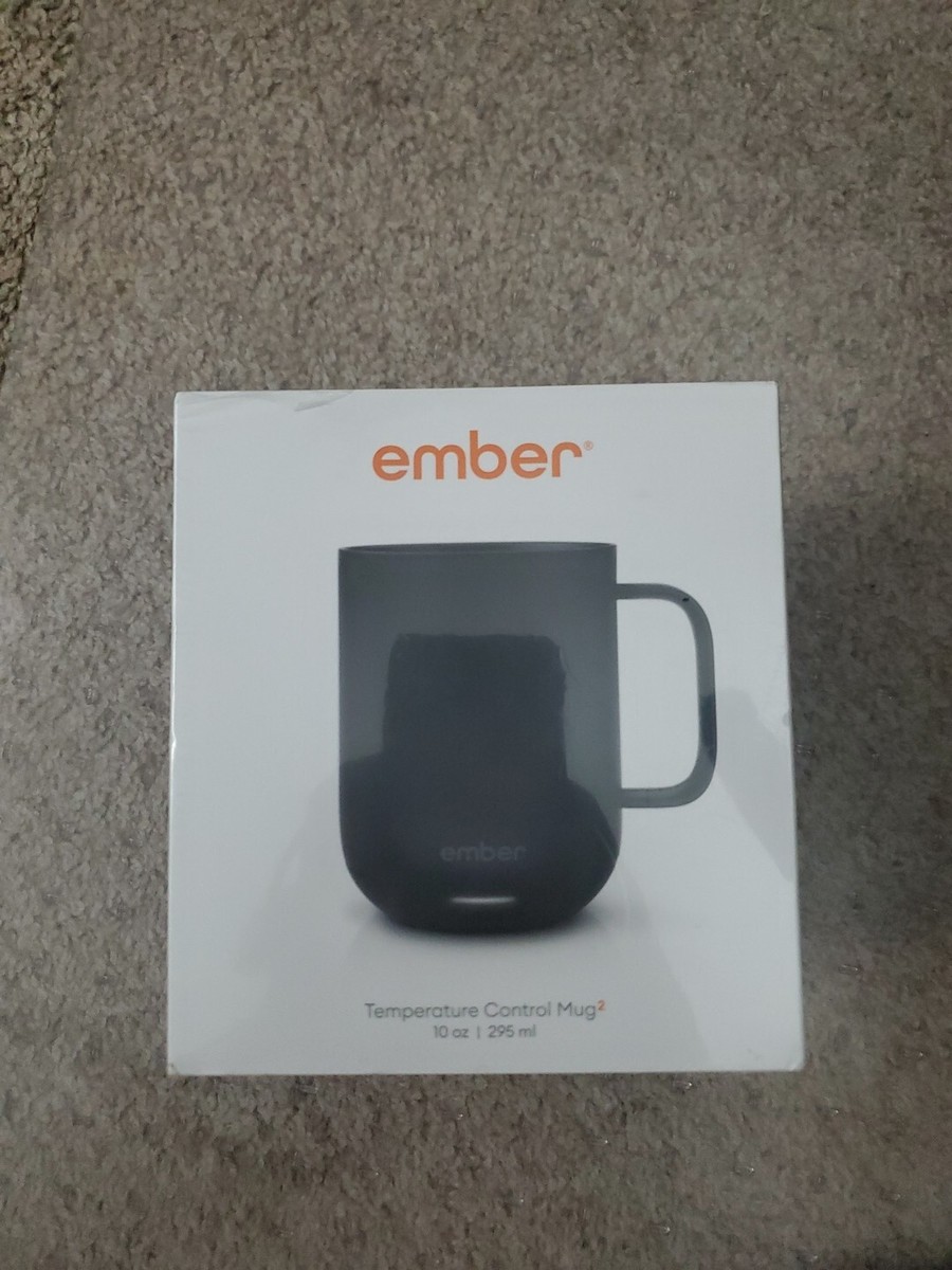 正規店購入ember Temperature Control Mug2 美品 Ember Mug 2 - Temperature Control Smart Mug - 10oz, New Open