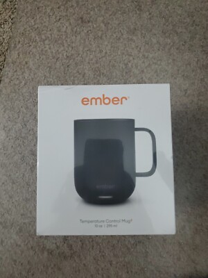 Ember 10 oz. Temperature Control Smart Mug 2 - Black NEW SEALED