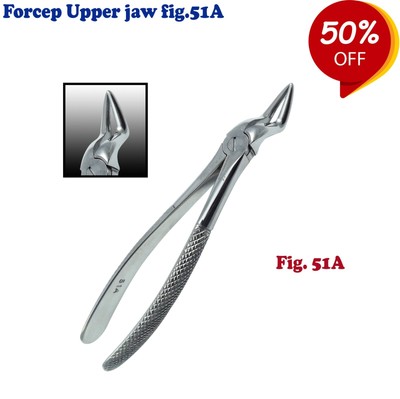 Dental Extraktionszange Upper Roots Jaw Fig. 51A Tooth Forceps Oral Surgery Tool