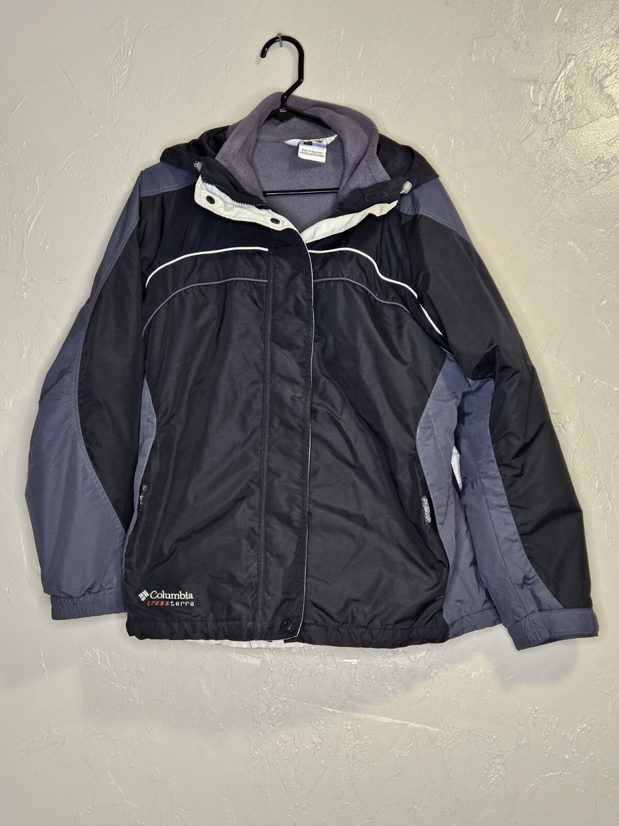 Columbia Sportswear Women's Hooded Large Cross Terra Jacket Black