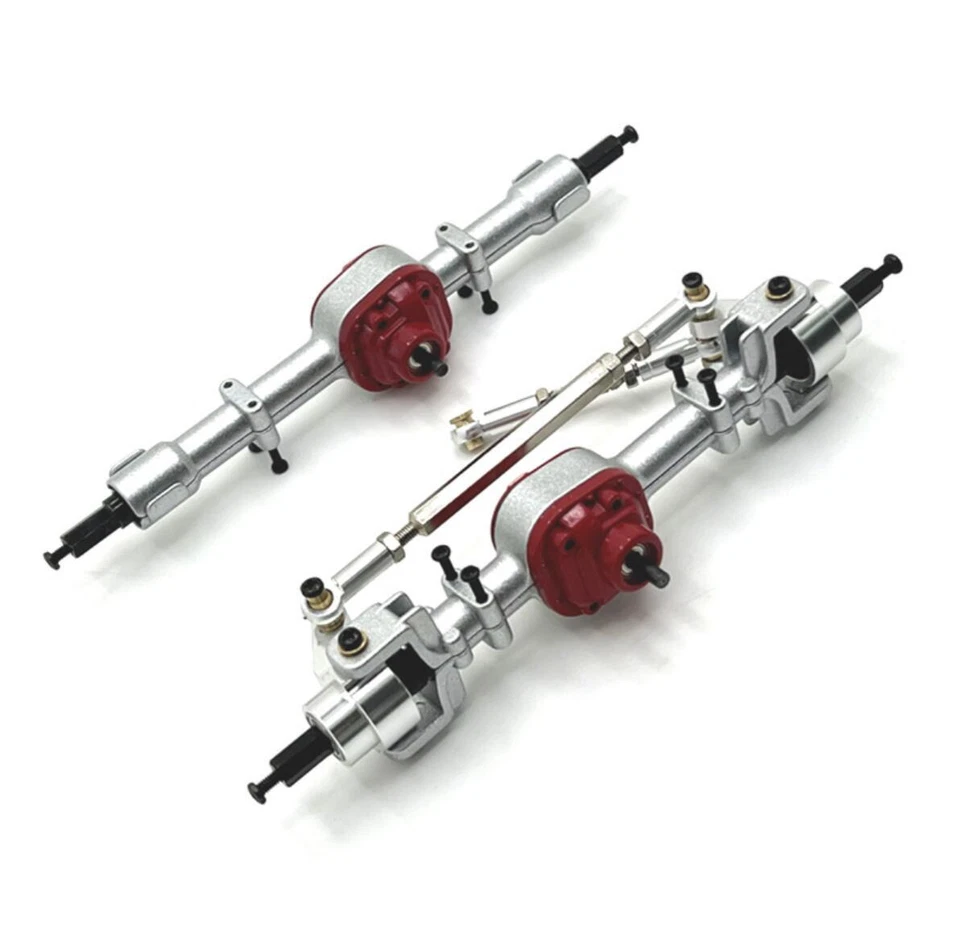 Metal Front rear axle assembly For 1/12 Scale MN82 LC79 MN78 rc car Upgrade part - Image 3 of 4