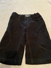 Lee Dungaree boys shorts size 8 Regular color black. Adjustable Waist. 719