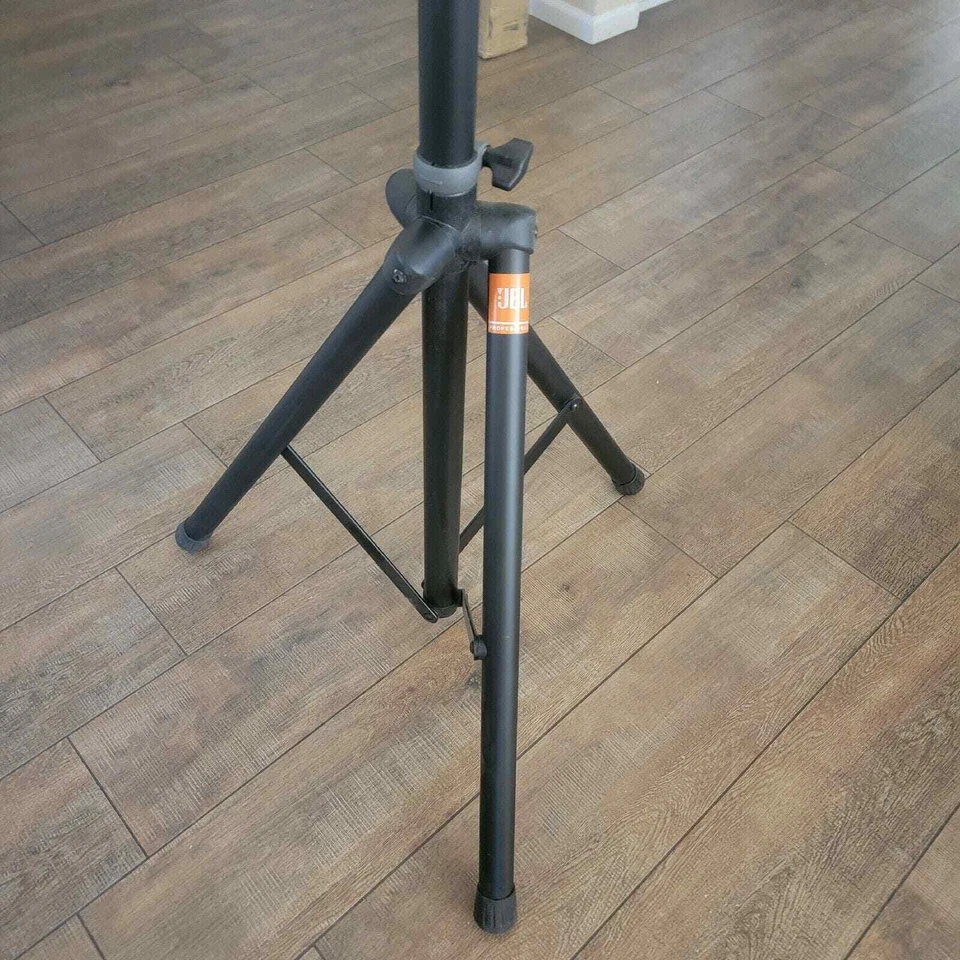 Soporte Altavoz Trípode JBL Negro Aluminio, Modelo SS2-BK, Nuevo Sin Etiquetas Foto 3 de 4