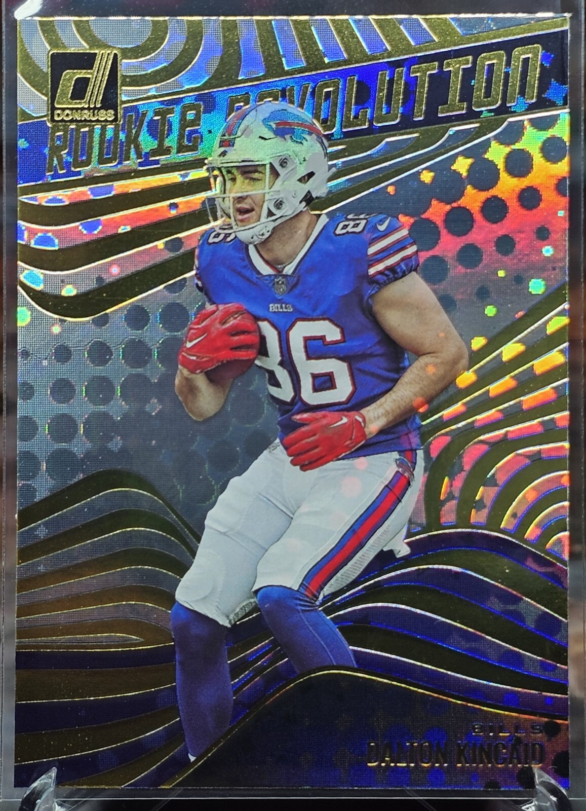 2023 Donruss Dalton Kincaid RC Rookie Revolution #RR-19 Buffalo Bills