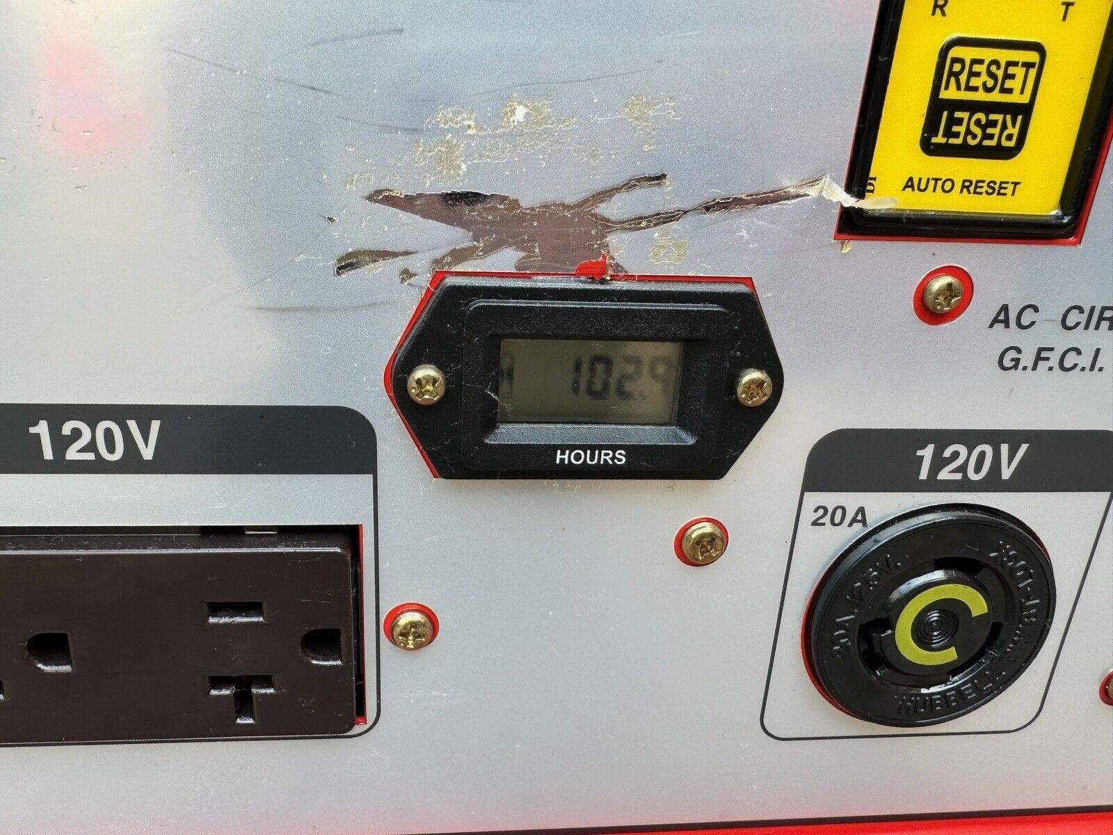 Multiquip GA6HR - Portable Gas Generator, 6000W, 120/240V, Honda GX340, 102HRS