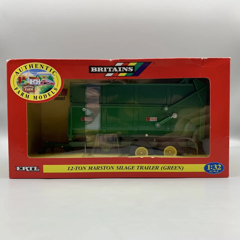Remolque de ensilado Marson de 12 toneladas británico (verde) modelo agrícola 1/32 42016 Foto 3 de 4