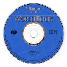 World Book Millennium 2000 PC-CD, 1999 for Windows - NEW CD in SLEEVE
