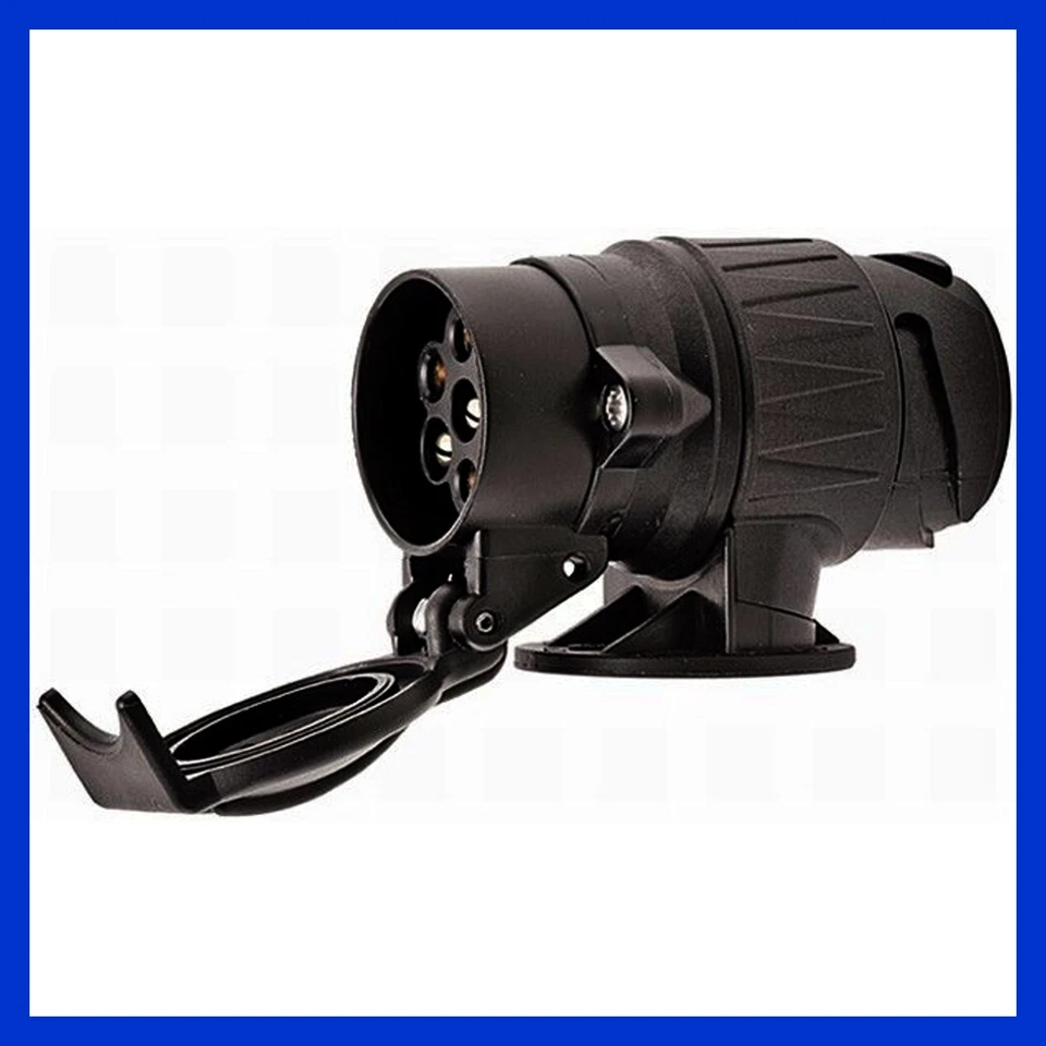 Hella Adapter PKW Elektrik 13 polig KFZ auf 7 polig Anhänger Stecker Steckdose