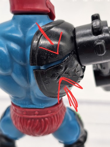 Vintage Trap Jaw Action Figure Masters of the Universe MOTU 1981 Incomplete - Picture 3 of 3