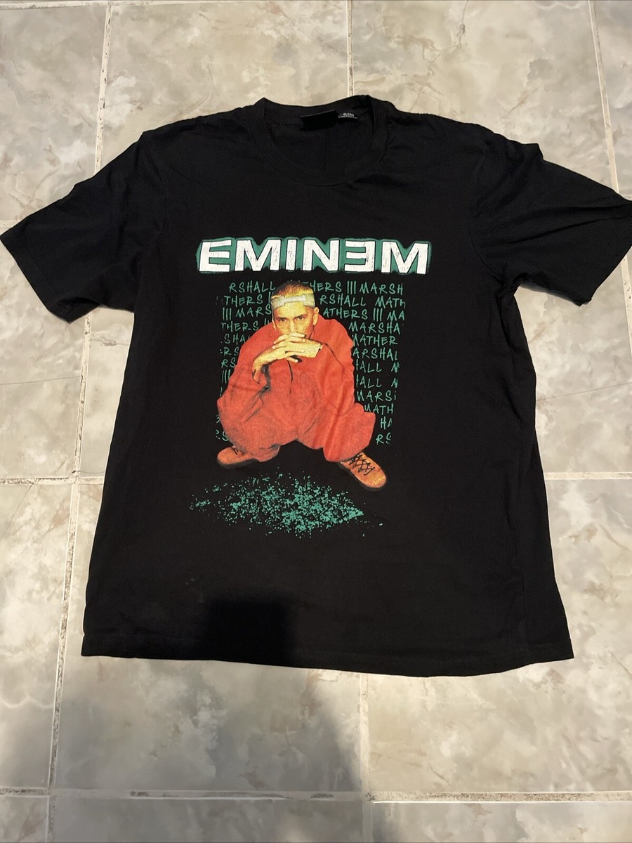 Eminem 2000 Criminal Black T Shirt Reprint Licensed Bravado