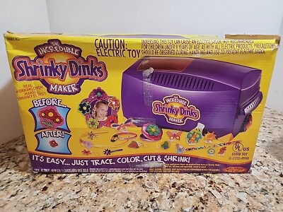 RETRO The Incredible SHRINKY DINKS Maker Spin Master 2001 VINTAGE TOY Kit
