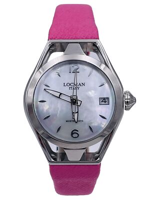 Locman Uhr Montecristo Lady 526WPAC/598 Stahl 34mm sehr reduziert neu