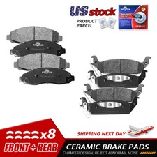 Front & Rear Ceramic Disc Brake Pads Set for ...