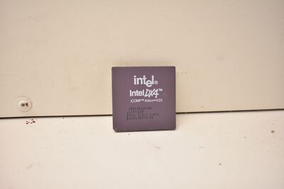 Intel Dx4 Processor Chip ICOMP Index 435 A80486DX4100 for sale
