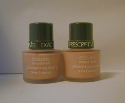 2 Prescriptives Makeup Foundation Natural Lightweight Sheer 21 Cameo FULL SIZE