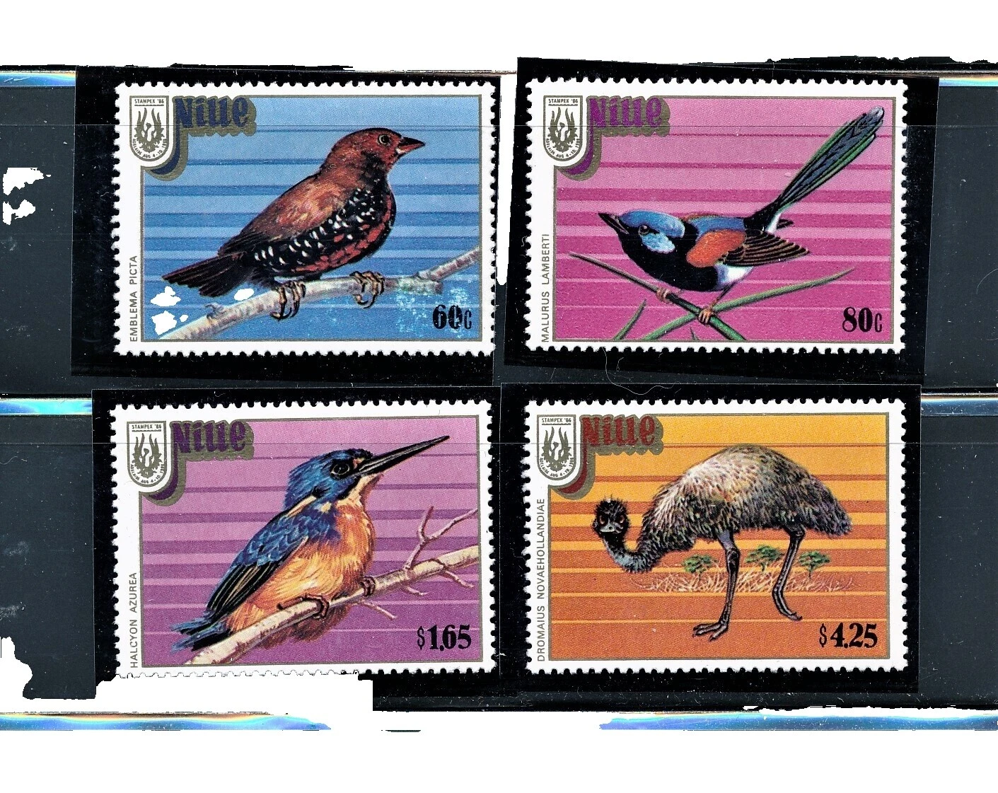 Birds Niuean Stamps (1974-Now)