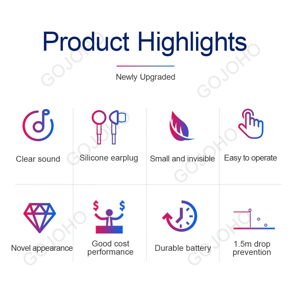 MiNi Digital Invisible Hearing Aids Small Sound Voice Amplifier Enhancer L/R USA